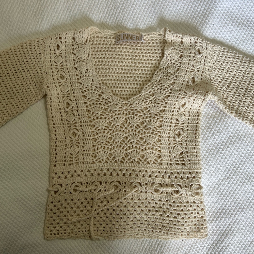 Sunner Brand Crochet Top- XS never used